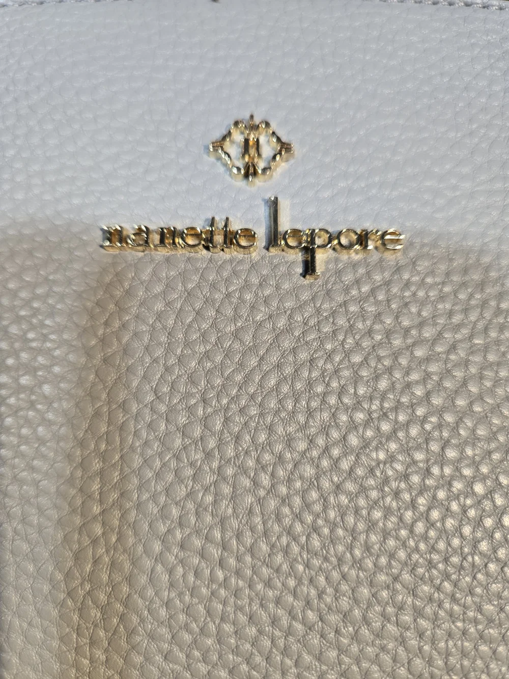 Nanette Lepore Light Powder Blue Pebbled Tote